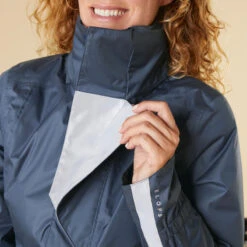 BTWIN VESTE PLUIE CHAUDE VÉLO 540 FEMME BLEU MARINE 10 BTWIN VESTE PLUIE CHAUDE VÉLO 540 FEMME BLEU MARINE -Vélo Mania veste pluie chaude velo 540 femme bleu marine 3