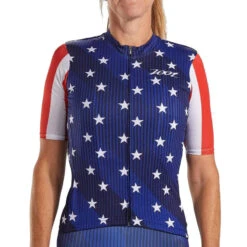 ZOOT Femme LTD Chemise De Bicyclette - Stars & Stripes -