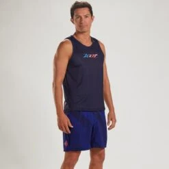 ZOOT Homme LTD Maillot De Course Sans Manches Respirant - Stars & Stripes - -Vélo Mania zoot homme ltd maillot de course sans manches respirant stars and stripes 3