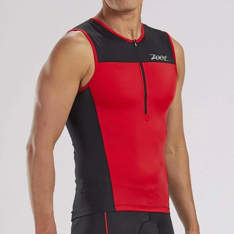 ZOOT Hommes Core Triathlon Tank - Cardinal - 5 ZOOT Hommes Core Triathlon Tank - Cardinal - – Image 3