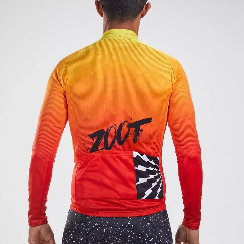 ZOOT Hommes LTD Thermo Cyclisme Maillot à Manches Longues - Kona Ice - 4 ZOOT Hommes LTD Thermo Cyclisme Maillot à Manches Longues - Kona Ice - – Image 2
