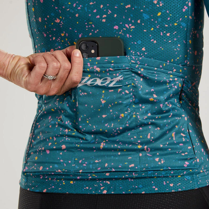 ZOOT Womens Recon Cycle Jersey - Jade - 5 ZOOT Womens Recon Cycle Jersey - Jade - – Image 3